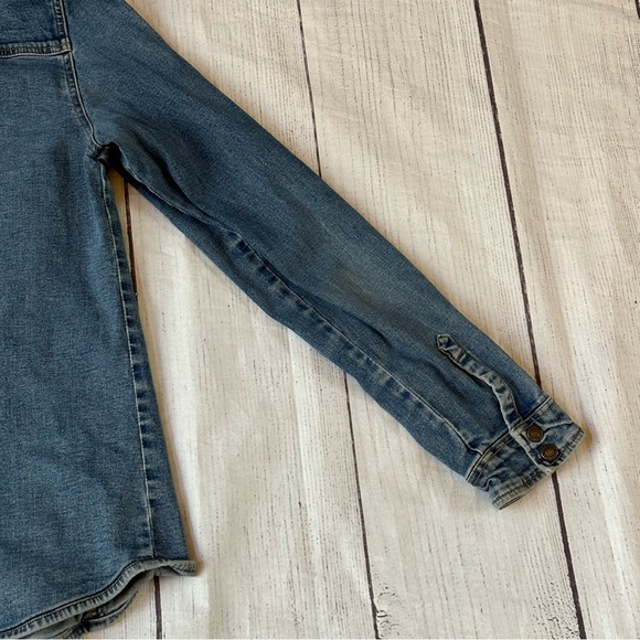 Vintage Hard Rock Cafe Philadelphia size XL women’s blue denim jacket - Picture 13 of 14